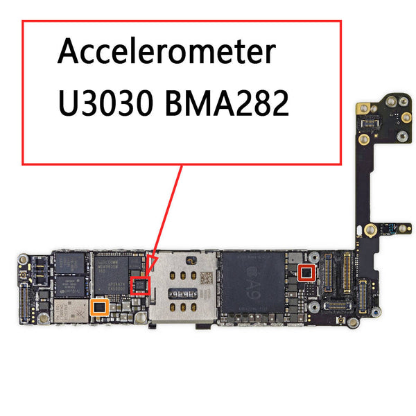 OEM iPhone 6S / 6S Plus Accelerometer U3030 BMA282 | Myfixparts 