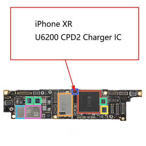 iPhone XR U6200 CPD2 Charger IC 20Pin | myFixParts.com